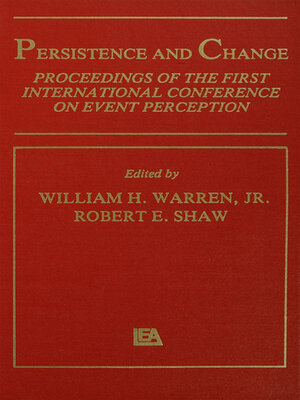 cover image of Persistence and Change